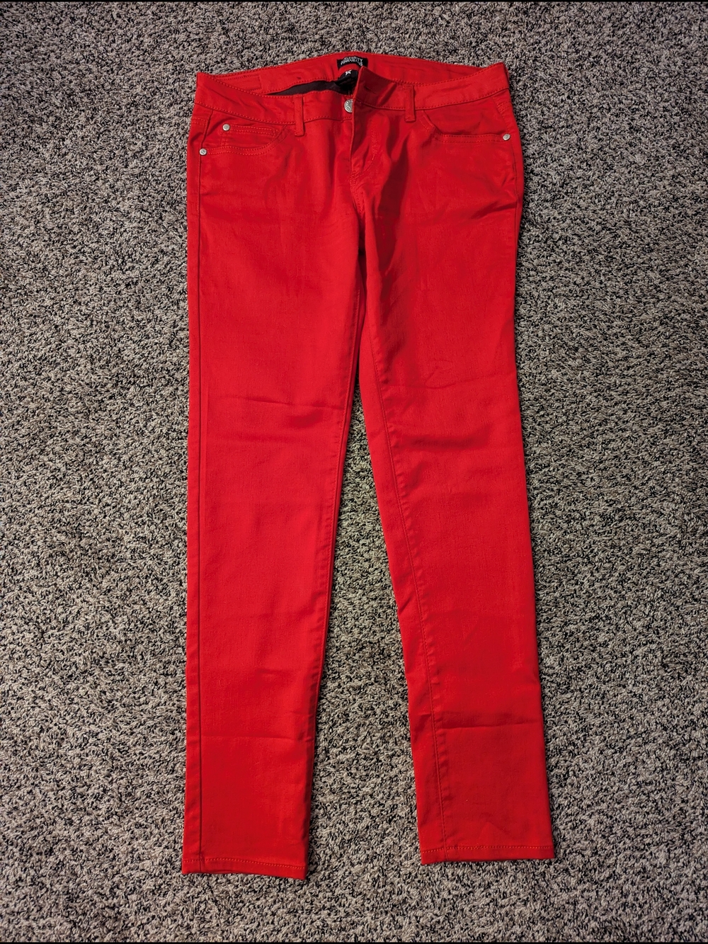 Celebrity Pink Bright Red Skinny Jeans